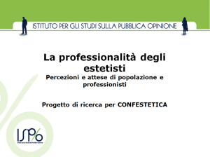 RICERCA ISPO